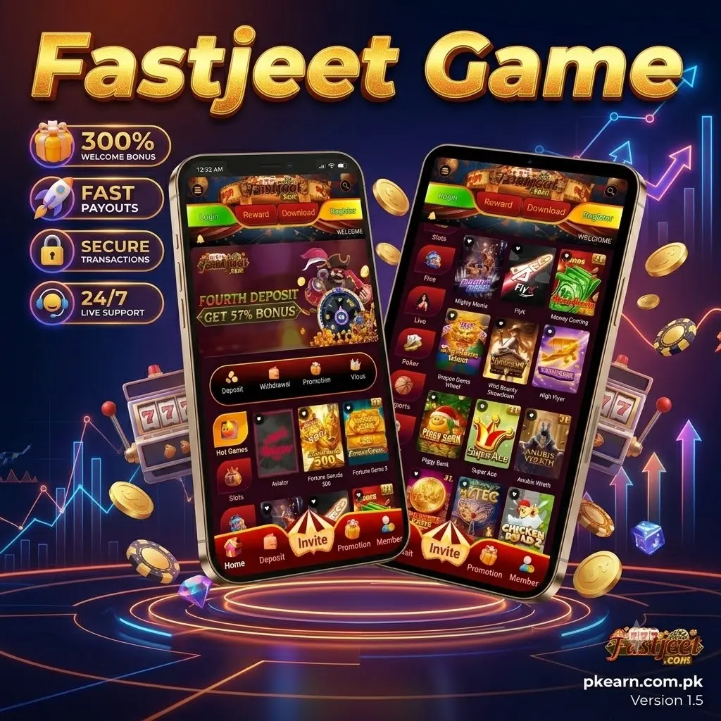 Fastjeet game APK download banner for Android devices