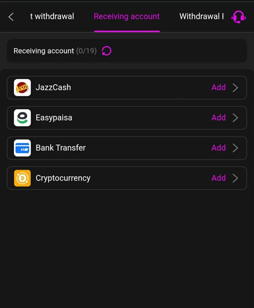 Faastjeet game APK payment method screenshot 