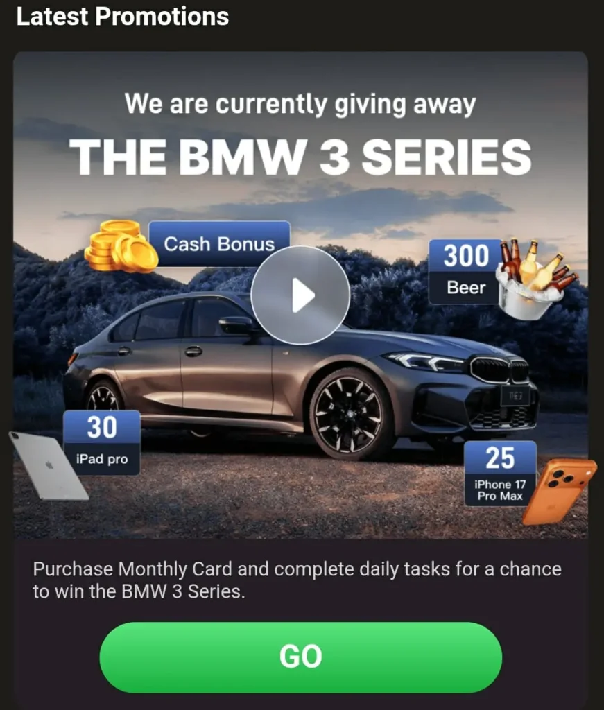 LG789 game APK BMW car bonus jackpot image