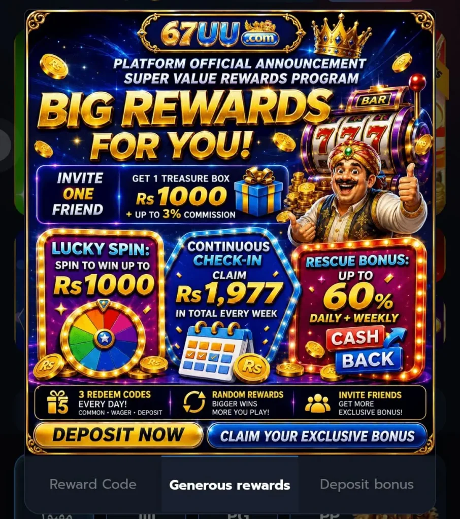67uu game big reward for android users