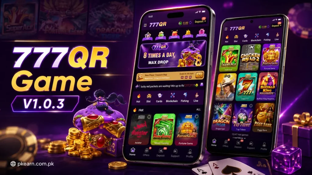 777QR Game Dashboard Banner