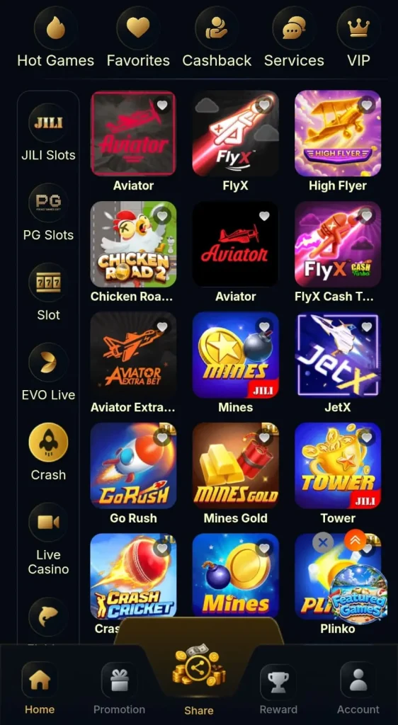 PlayRupees game avaible casno games