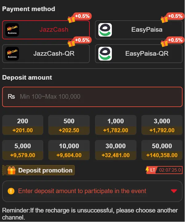 AC777 game deposit options for Android users