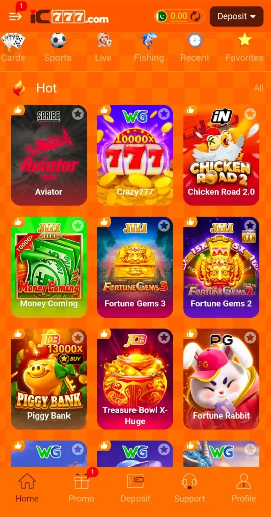 IC777 Game Online Casino app free