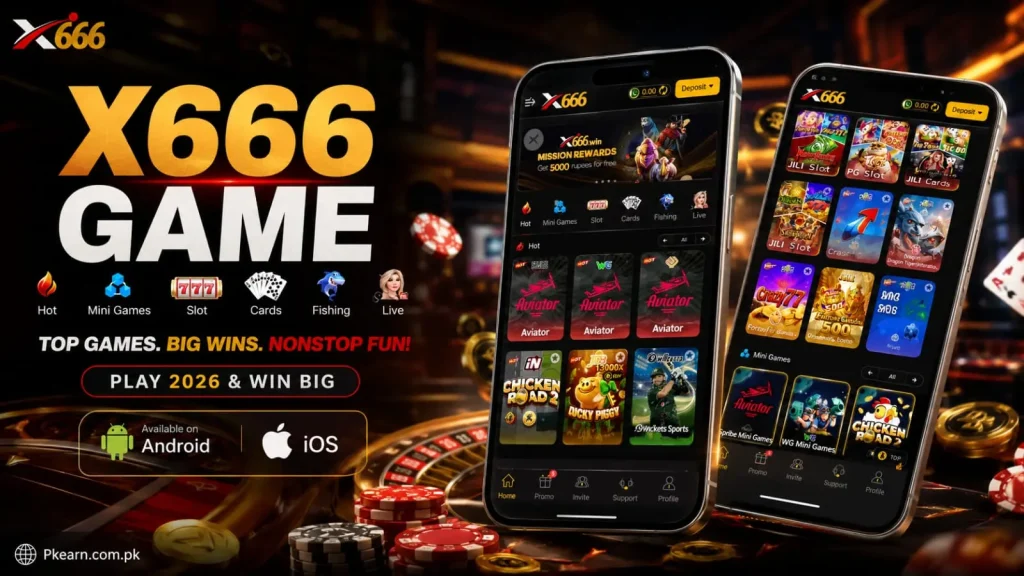 X666 Online Earning APK Download Free