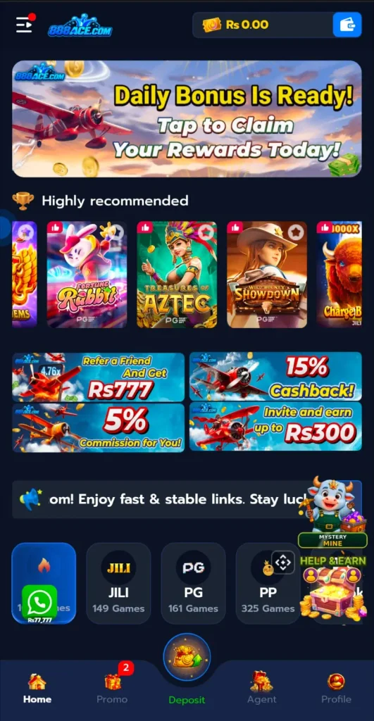 888ACE Game (New Earning APK) In Pakistan Download Free