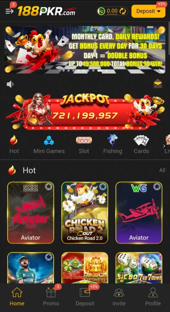 188PKR game gome page image