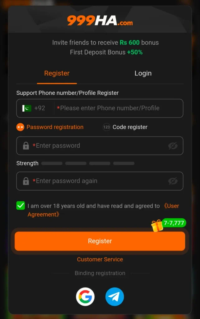 999HA Game APK download for Android
