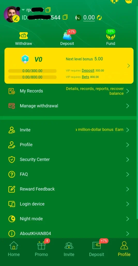 KHAN804 Game profile image for Pakistani users 2026